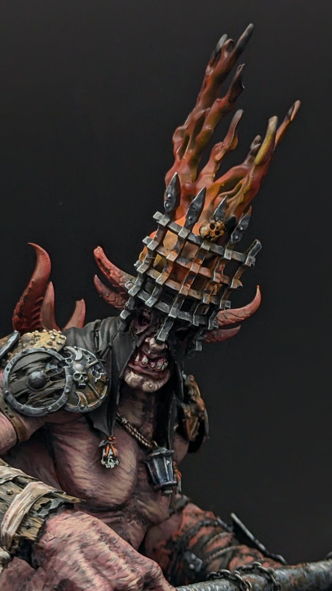 EthanesSTT's tweet image. My last work.

A mega-gargant from aos I will used as a Bonegrinder giant in my chaos army and his warrior familiar little friend.

#sonsofbehemat
#aos #theoldworld #warhammer 
#chaos #giant
#bonegrinder #megagargan
@warhammer