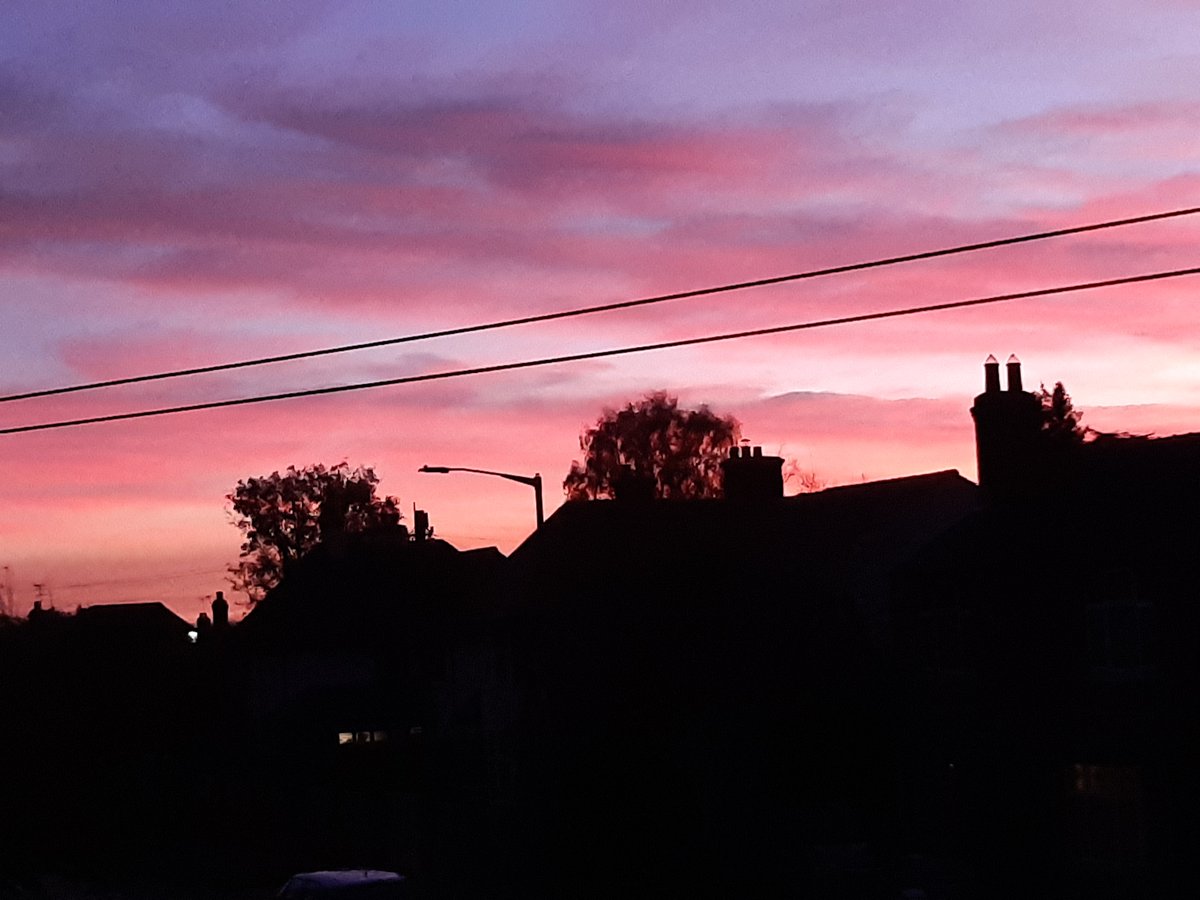 Rooftops sunset yesterday ❤