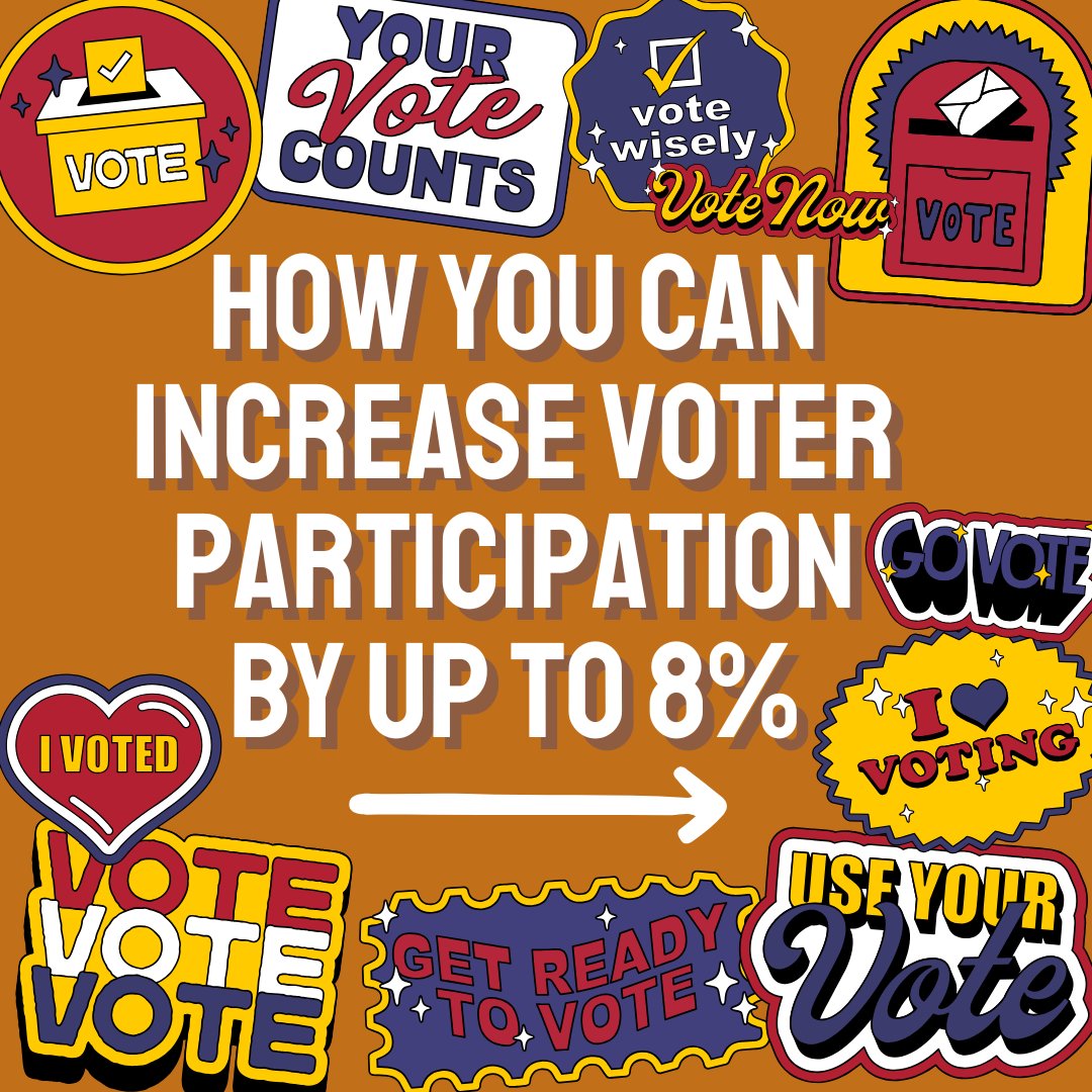 joe_seeman's tweet photo. Help increase voter turnout by up to 8%! Just remind 3 friends to vote! Research shows personal reminders can make a real difference. Let’s get everyone to the polls this November 5th!

#VoteJoeSeeman #IncreaseTurnout #RemindThree #YourVoteMatters https://t.co/2hGpYPoWKn