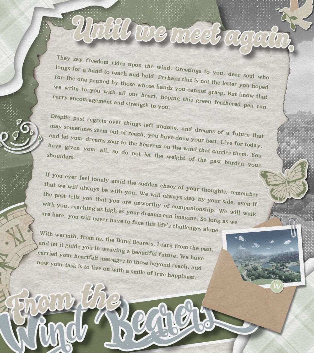 ⠀
Walk upon uncertainty, even live under some tyrannical rules. Wondering how it feels living a life like a wind, blowing freedomly, carrying all hope within it. I, Shikanoin Heizou, will leave all the dreams behind, and find hope for the better truth.
⠀