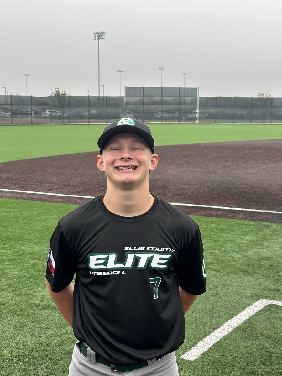 F: Ellis County Elite 12, Fielders Choice 2027 11
PoG: <a href="/Gunner_Murphy7/">Gunner Murphy</a> 1-1, 2B, 2 RBI, 2 BB / CS
Hitter: <a href="/Cylanderson10/">Cy Anderson</a> 2-2, RBI, R