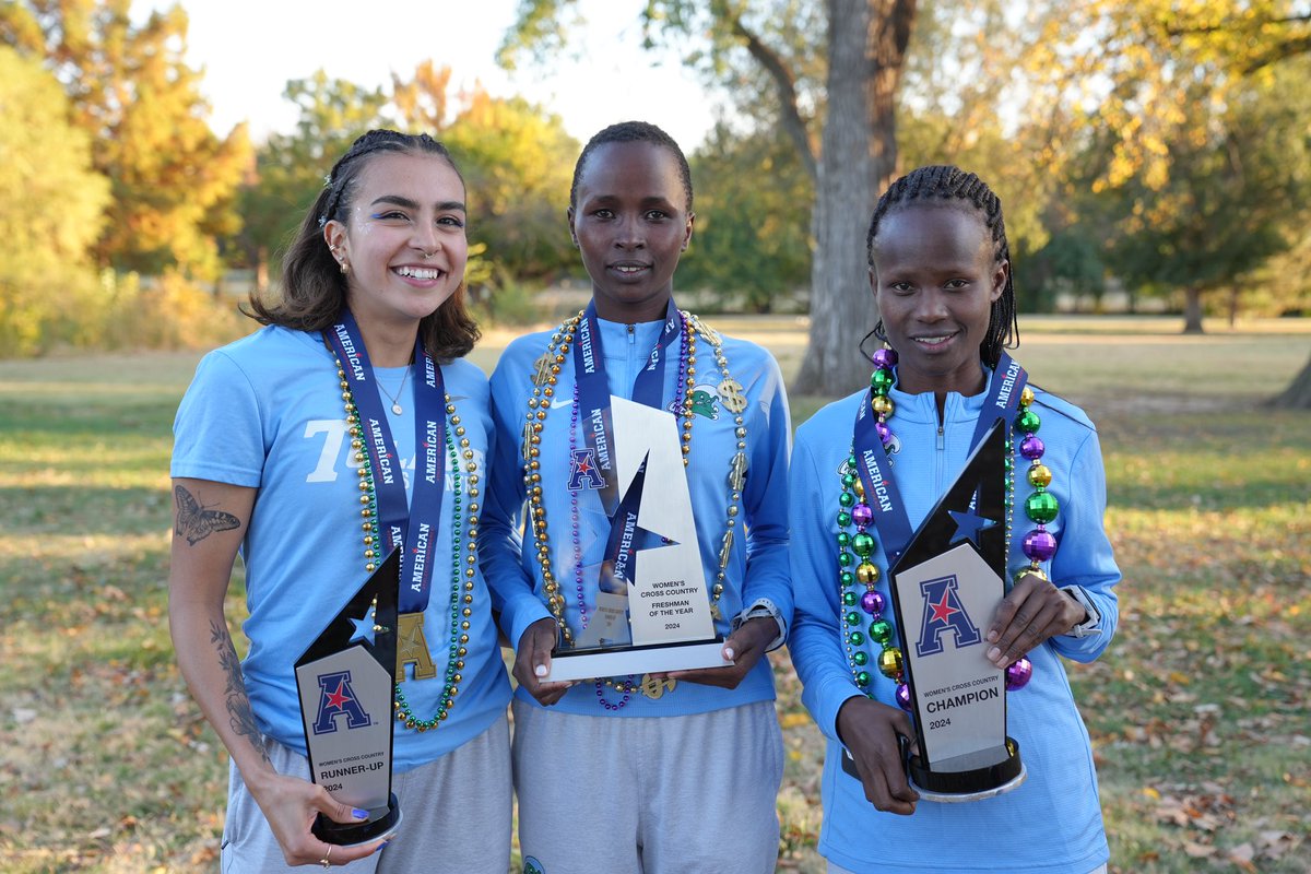 GreenWaveXCTF's tweet photo. We in fact covered the tie breaker! 🔵🟢
2024 AAC Men’s Cross Country CHAMPS 🏆
#RollWave🌊 | #RunWave👟 | #SetTheStandard📈 | #WinWave🥇 https://t.co/CBWTBquLuo