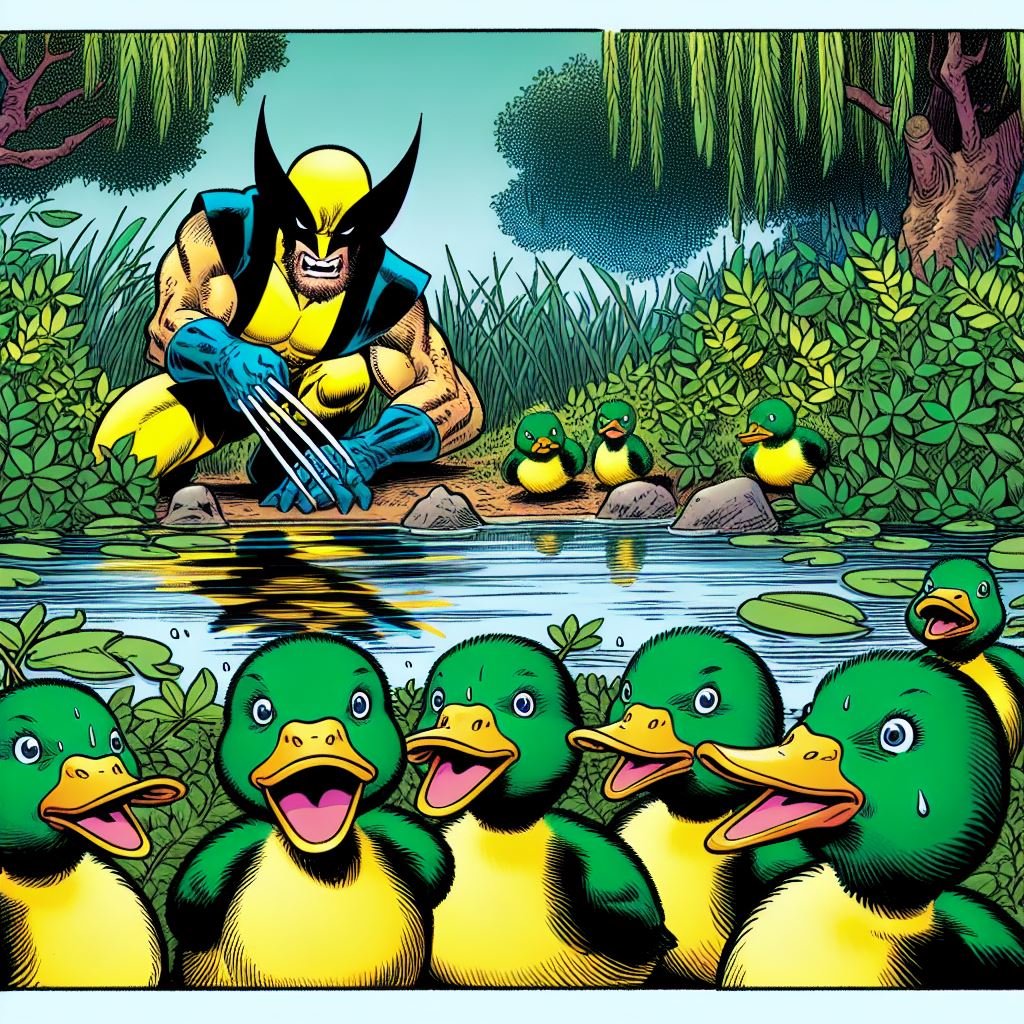 AI is crazy. Let's catch the Ducks slipping. Go Blue