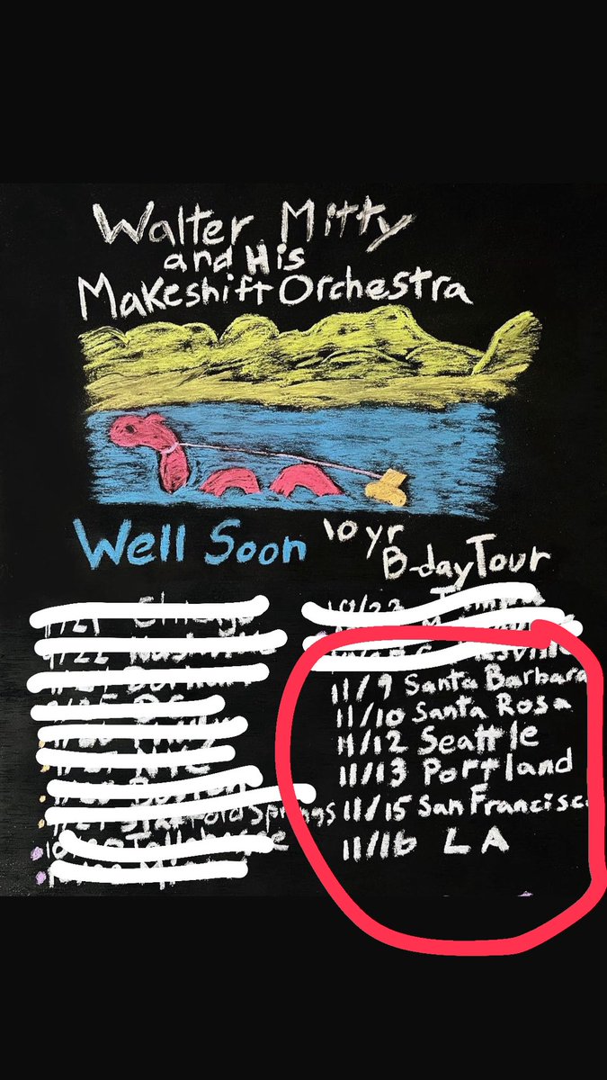 last of the well soon shows- West Coast starts a week from today! linktr.ee/walteretc