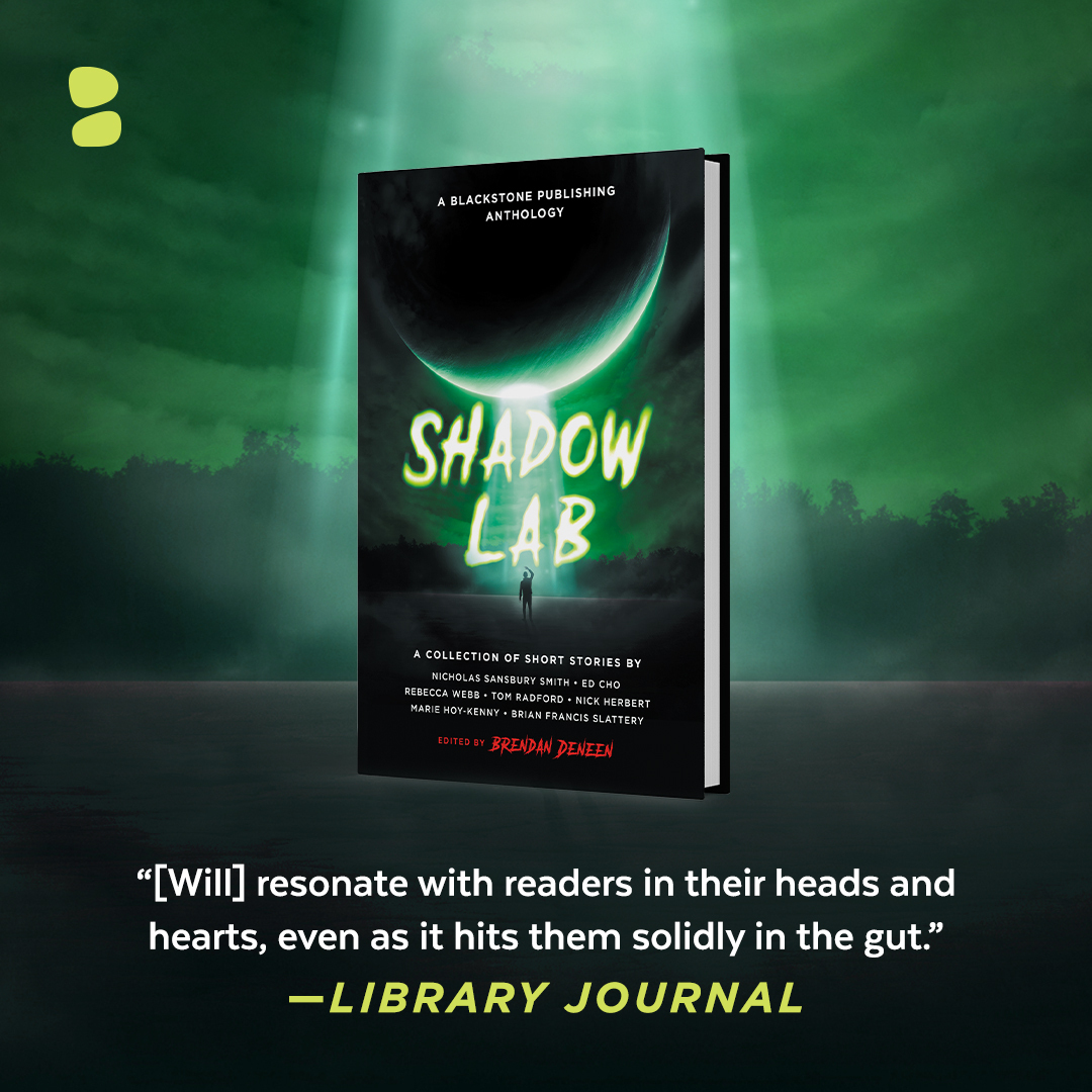 BlackstoneAudio's tweet photo. Prepare to be captivated by an anthology that pushes the boundaries of #speculativefiction... #SHADOWLAB (edited by @BrendanDeneen)! 🛸🧪👽
Featuring stories from @greatwaveink, @MarieHoyKenny, #ThomasJRadford (& more), preorder the 11/5 release below!👇
https://t.co/xlw8AMAFvL https://t.co/f9KOfBmPfW