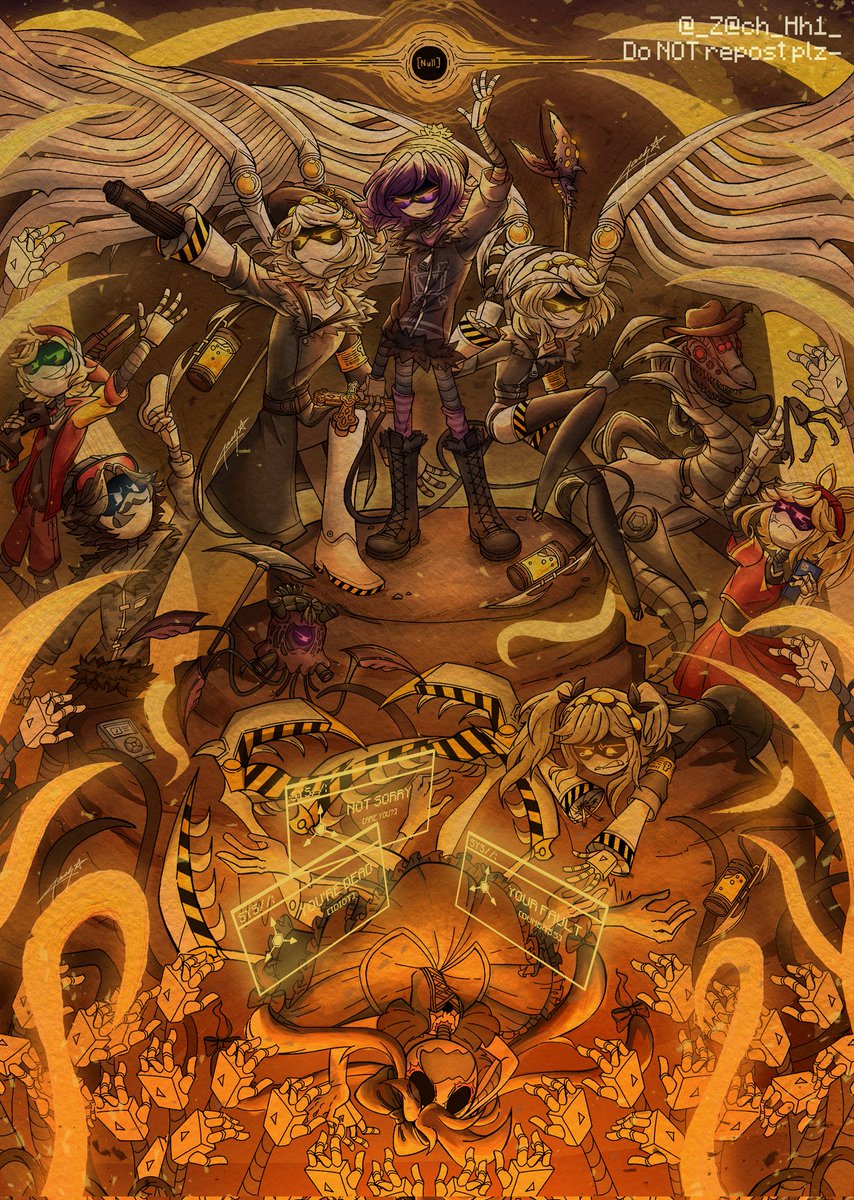 🌟☢️•—Ending the beginning—•☢️🌟
.
.
.
This took a good while to fiNiSh wTF—😭 
(IKINDADON'TLIKEIT,I'MSORRY—)
(Also,repost-shh)
.
#murderdrones //#murderdronesfanart