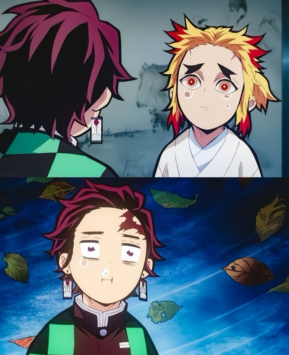animeposts's tweet photo. Senjuro and Tanjiro 😭 https://t.co/zHmKzJeisR