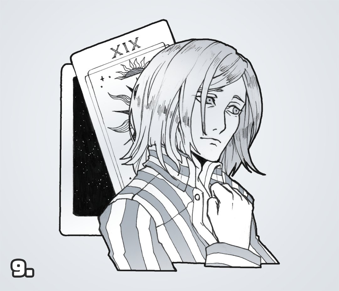 rettomus's tweet photo. Inktober 2024 Part III

9. Sun [Akinari Kamiki - Persona 3]
10. Nomadic [Aladdin &amp; Chagan Shaman - Magi: The Labyrinth of Magic]
11. Snacks [Rei - Persona Q]
12. Remote [Black Mage Village - Final Fantasy IX]

#inktober2024 #Inktober https://t.co/uFIszcPv0u