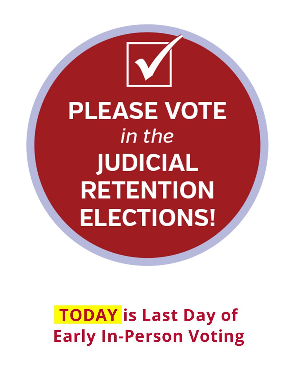 Last Day of Expanded Early Voting!

Saturday, Oct. 19 - Saturday, Nov. 2, 2024

Please check with your county clerk on polling locations.