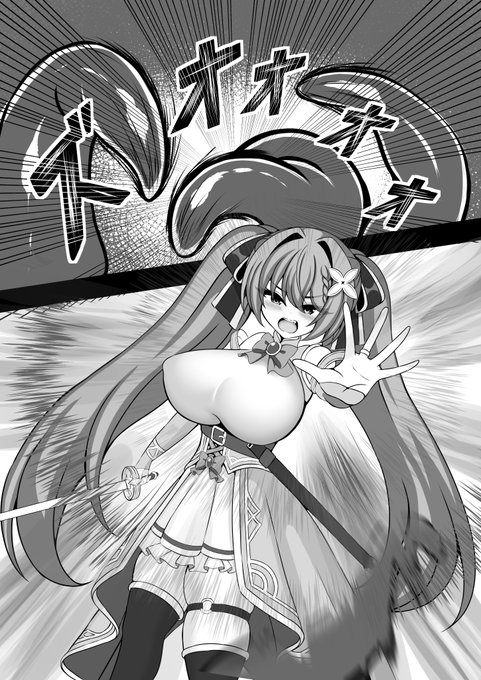 1ページ目ペン入れできた～!✨ 