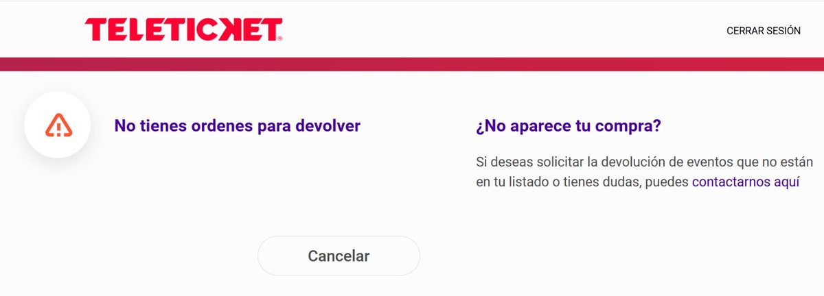 _FemiPunk's tweet photo. No deja de aparecerme este mensaje.  Y mis compras es por S/. 432, por 5 entradas, para toda mi familia. https://t.co/OEaJfpRusJ