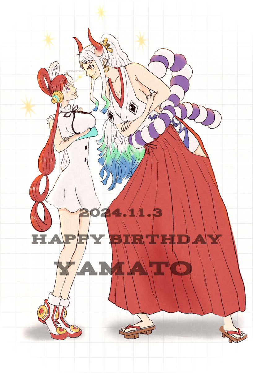 - ̗̀ 𝙷𝙰𝙿𝙿𝚈 𝙱𝙸𝚁𝚃𝙷𝙳𝙰𝚈  ̖́-
#ヤマト誕生祭2024
#ONEPIECE
表情こだわったからアップでも見てください✨️