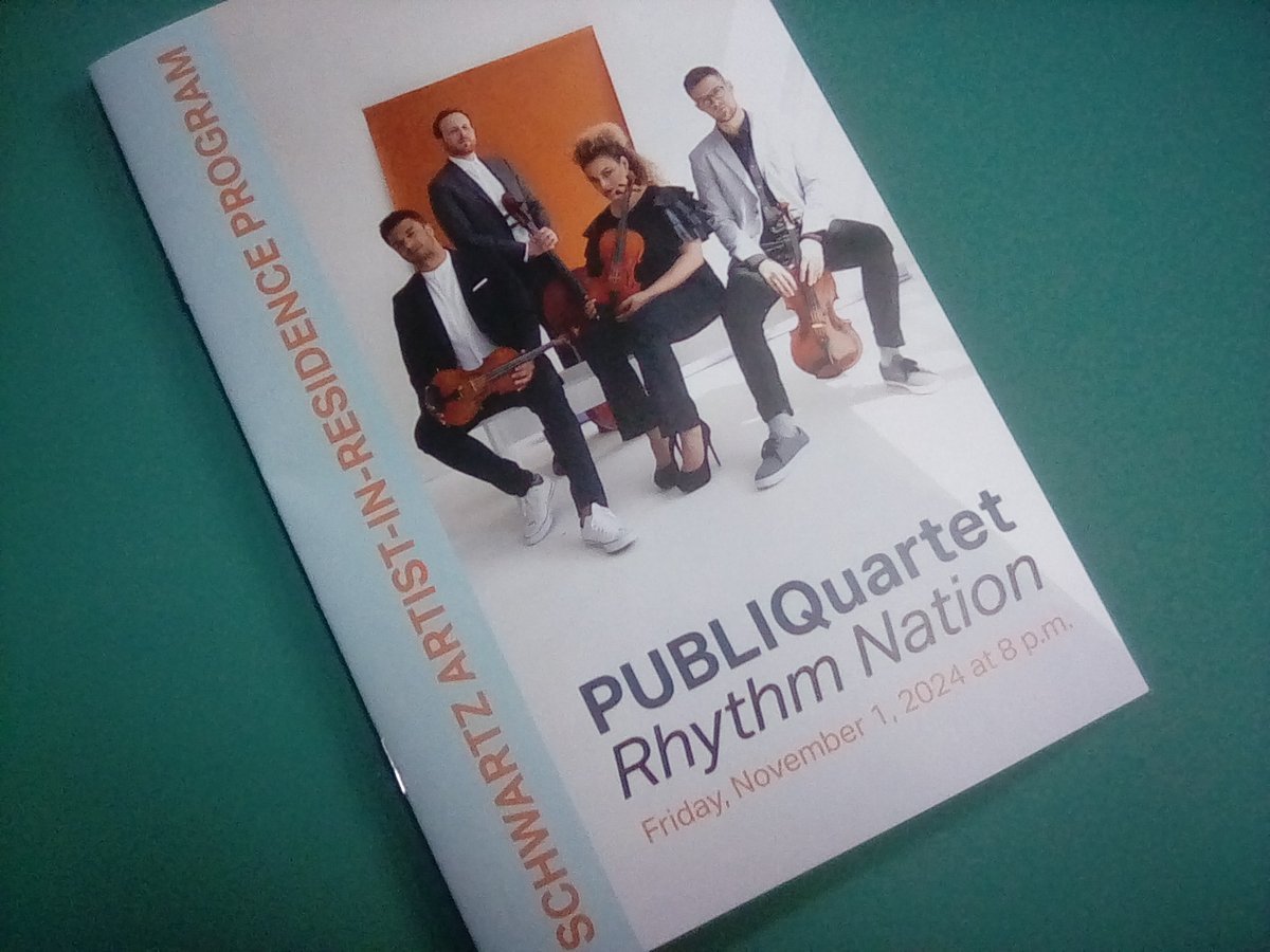 elbrad's tweet photo. It is so good to hear #LiveMusic again!
@PUBLIQuartet 
@EmoryUniversity #SchwartzCenter https://t.co/hSSmDcUgzU