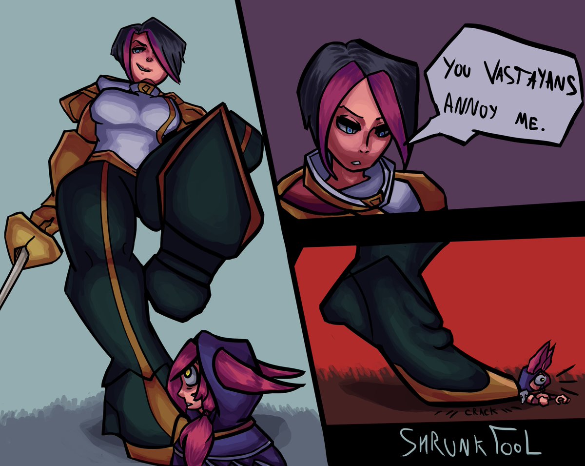 ShrunkFool || COMMS OPEN (@shrunkfoolgts) on Twitter photo GTS Fiora's Rampage - Art trade with <a href="/NauartN/">π NauArtN π</a> π
#Sizetwitter #Giantess #Fiora GTS Fiora's Rampage - Art trade with <a href="/NauartN/">π NauArtN π</a> π
#Sizetwitter #Giantess #Fiora