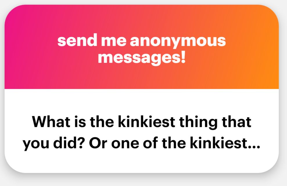 That's tough to answer. What seems kinky to others is normal to me. The most extreme thing I've had done to me is fire play.

buff.ly/3NGGPK3
