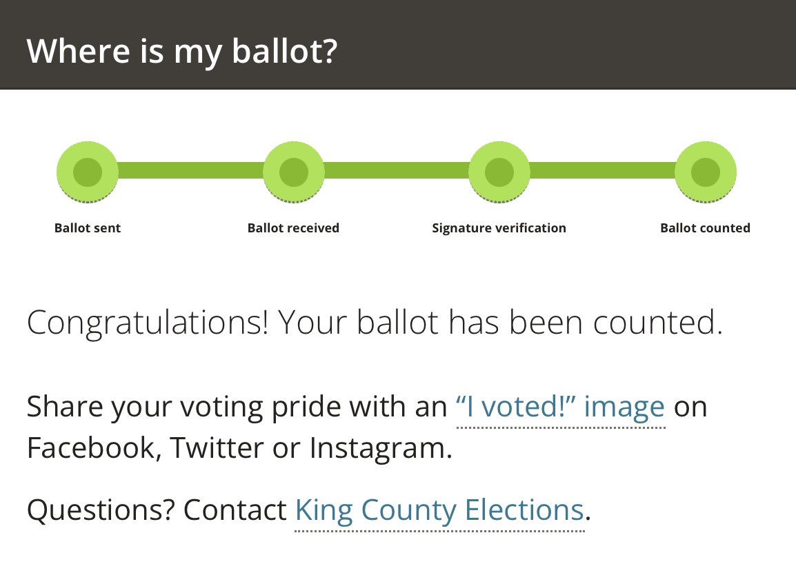 Let’s return those ballots, sexy people