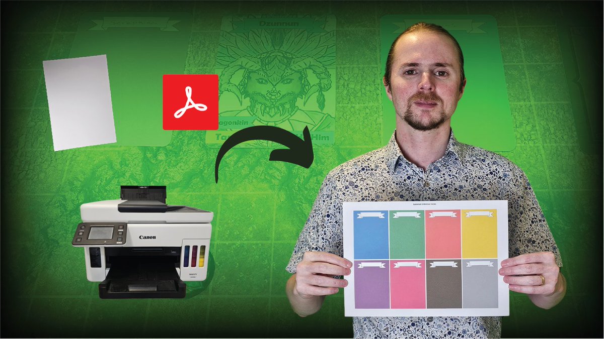 Love cards and #TTRPGs?

Did you know you can make pro quality cards at home with a color printer and a few other tools?

I share how in my latest video series, along with links to FREE colored initiative cards you can bring to your table today.

youtube.com/playlist?list=…