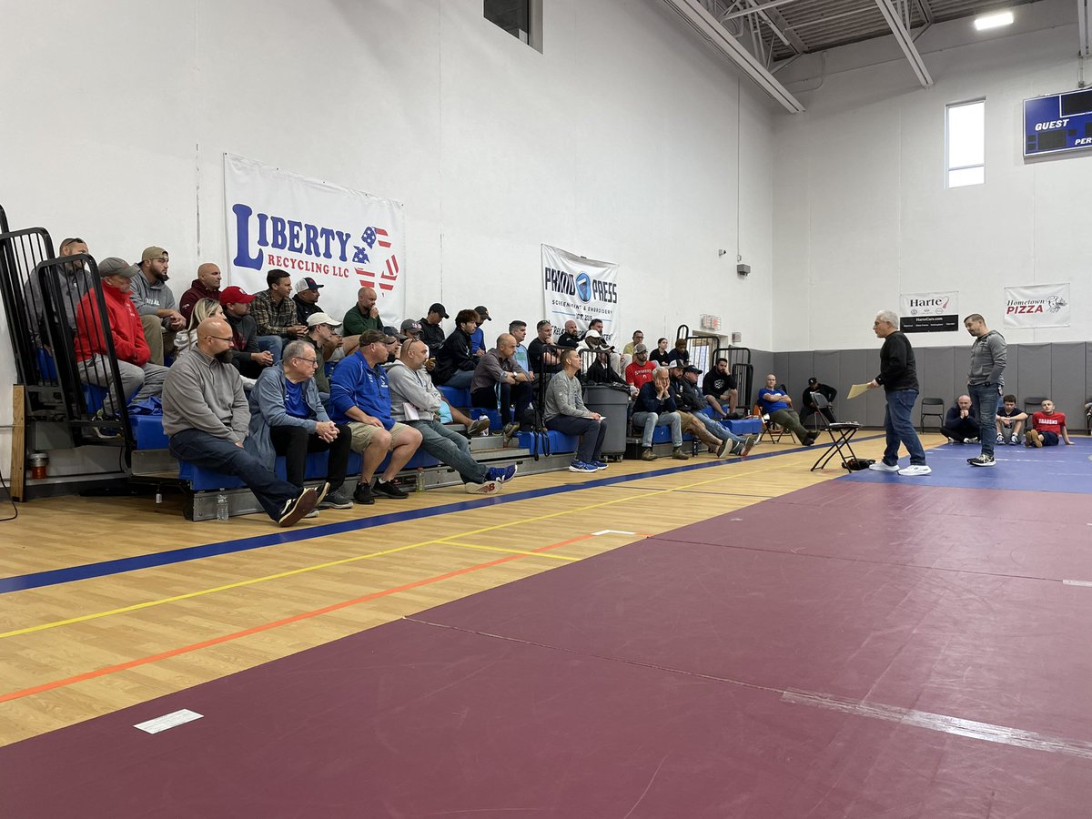 Awesome day with some great wrestling people at the Connecticut Coaching Summit hosted by <a href="/usawct/">Connecticut USA Wrestling</a> and the Bristol Gladiators.