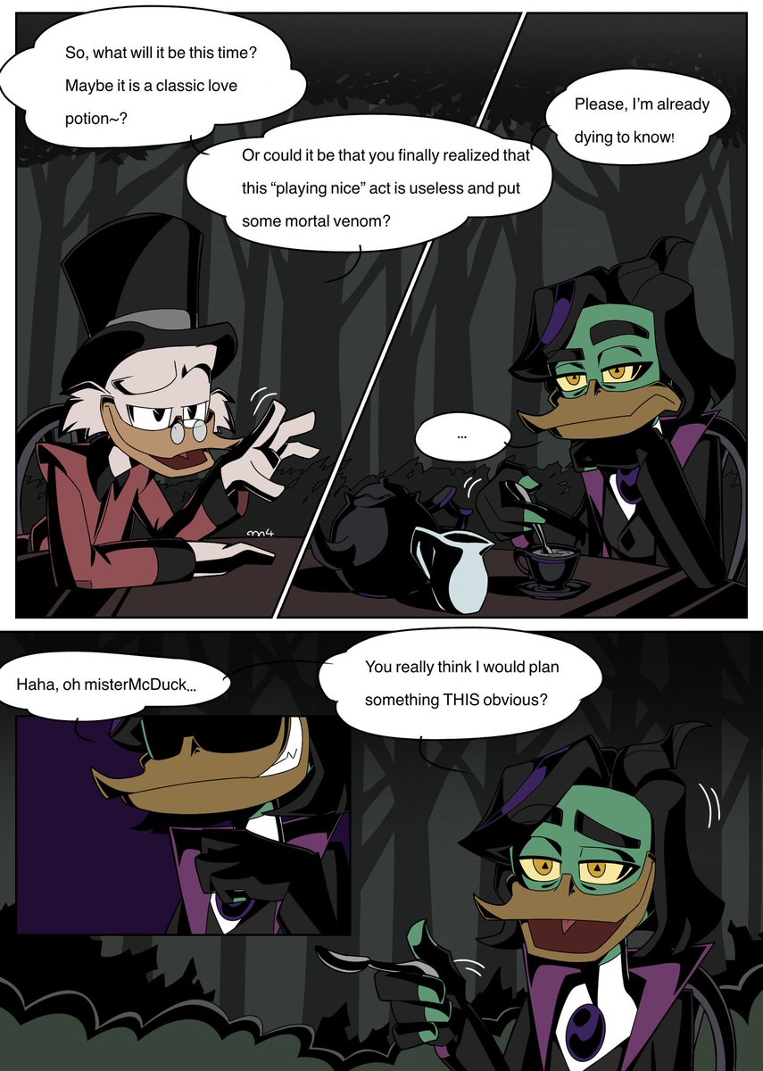m4gicvick's tweet photo. Here’s also this 4 page comic I drew a while ago…please don’t ask me about the context, I just wanted to illustrate the type of dynamic I imagine they’d have XD https://t.co/4PZjydl86J
