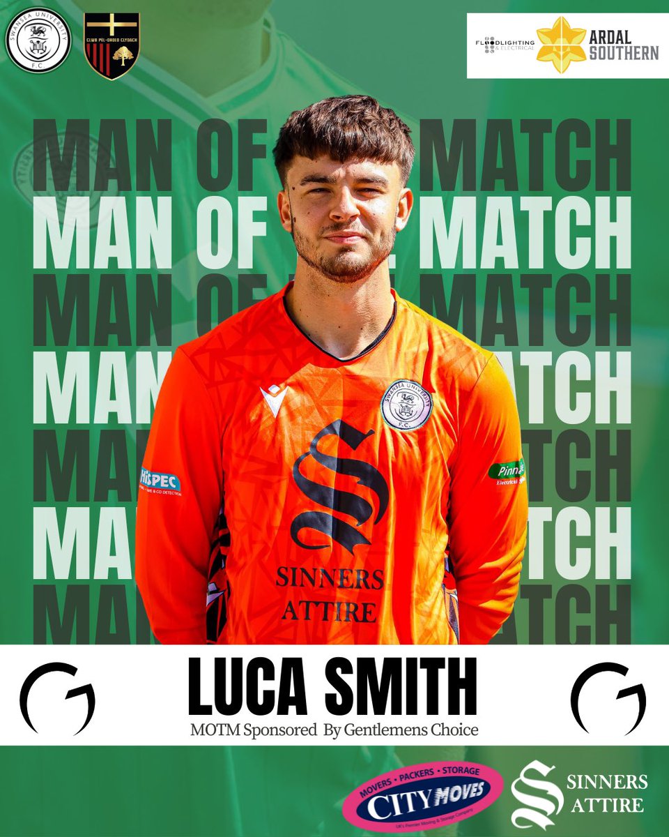 PureSwanseaFC's tweet photo. Today’s Gentleman’s Choice Man of the Match - Luca Smith.

Luca earned MOTM by making some incredible saves, helping the team secure another clean sheet! Well done 👏🔥

#greenandwhitearmy #SUFC #prideofswansea https://t.co/RZnq8o6RcB