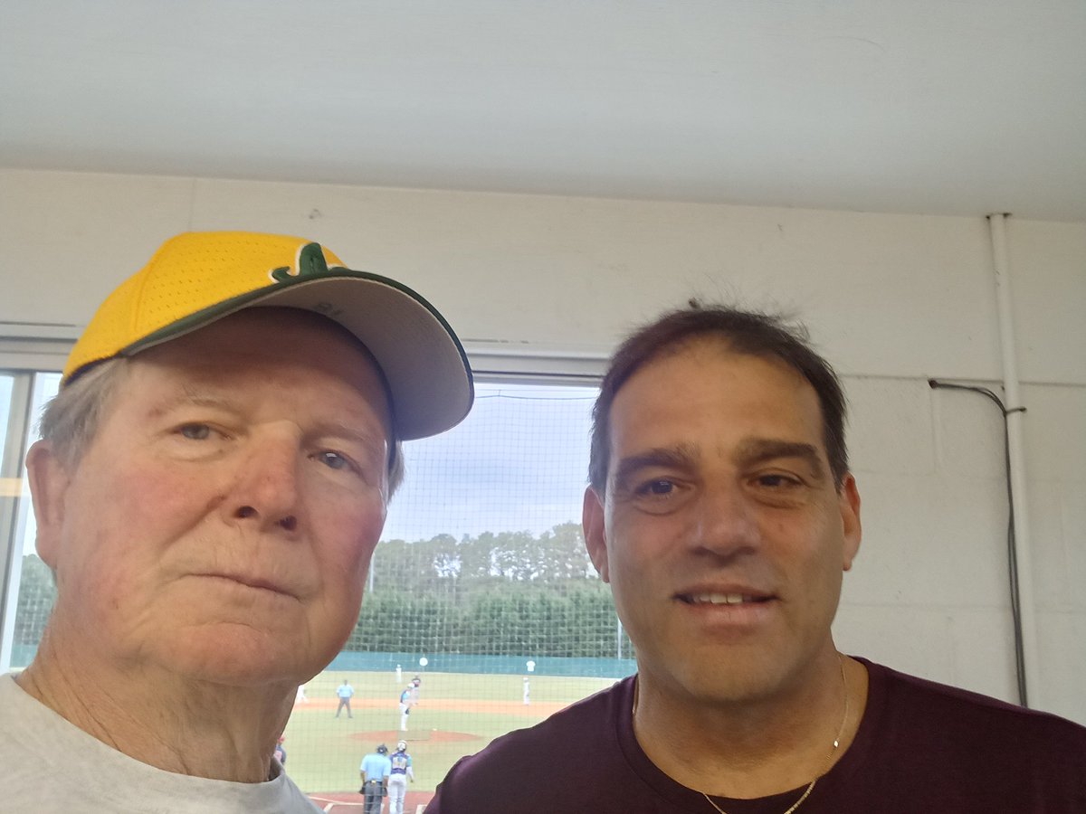 Coach Austin welcomes back former Methodist All American Joe Corretjer. Playing on Armstrong Shelly field field are two teams coached by former Methodist players, All-American pitcher Richard Seagroves and former shortstop, and Phillies sign Carmen Serbio.