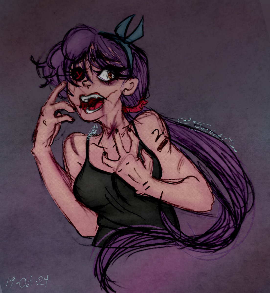 Nerikoo ☠️💜

#art #Halloween