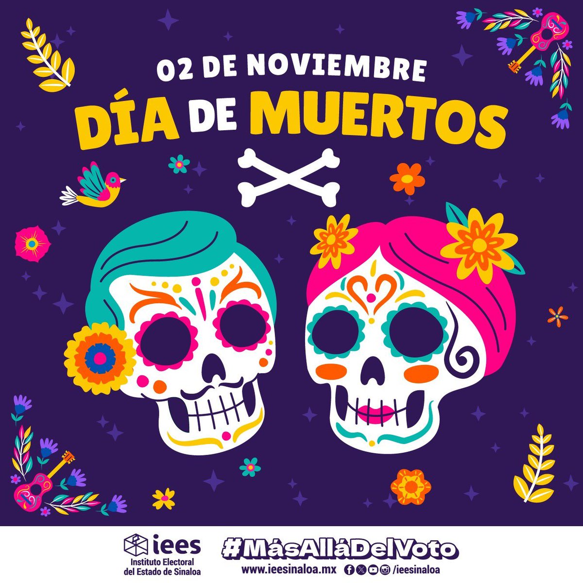 Hoy en el Día de los Fieles Difuntos, celebremos nuestras tradiciones, recordándoles con cariño.