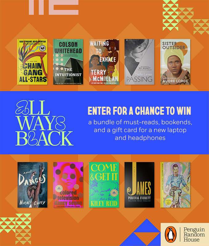 *GIVEAWAY ALERT* All Ways Black is offering one lucky reader to enter for a chance to win a collection of books, a pair of Lichen bookends, and a gift card to purchase a new laptop and headphones.  bit.ly/48rUw99