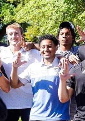 What a beautiful day to celebrate our Seniors!! We've got 3 special ones that truly embody what #WarDaddySaturday is all about. All I can say is THANK YOU and GO BALL OUT!!! #WAWG #HeadTaps ⚓⬆️