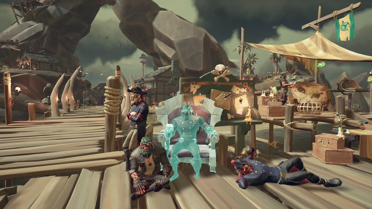 Album dropping soon? Just a nice picture before the chaos of an amazing adventure.

#SOT #SeaOfThievescommunity #SOTS14