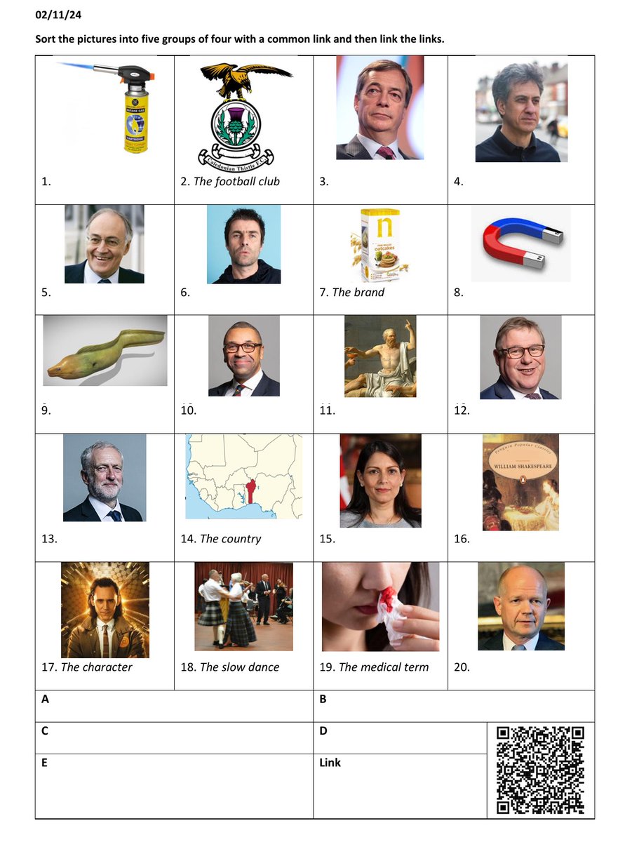 Here is a picture quiz for you: