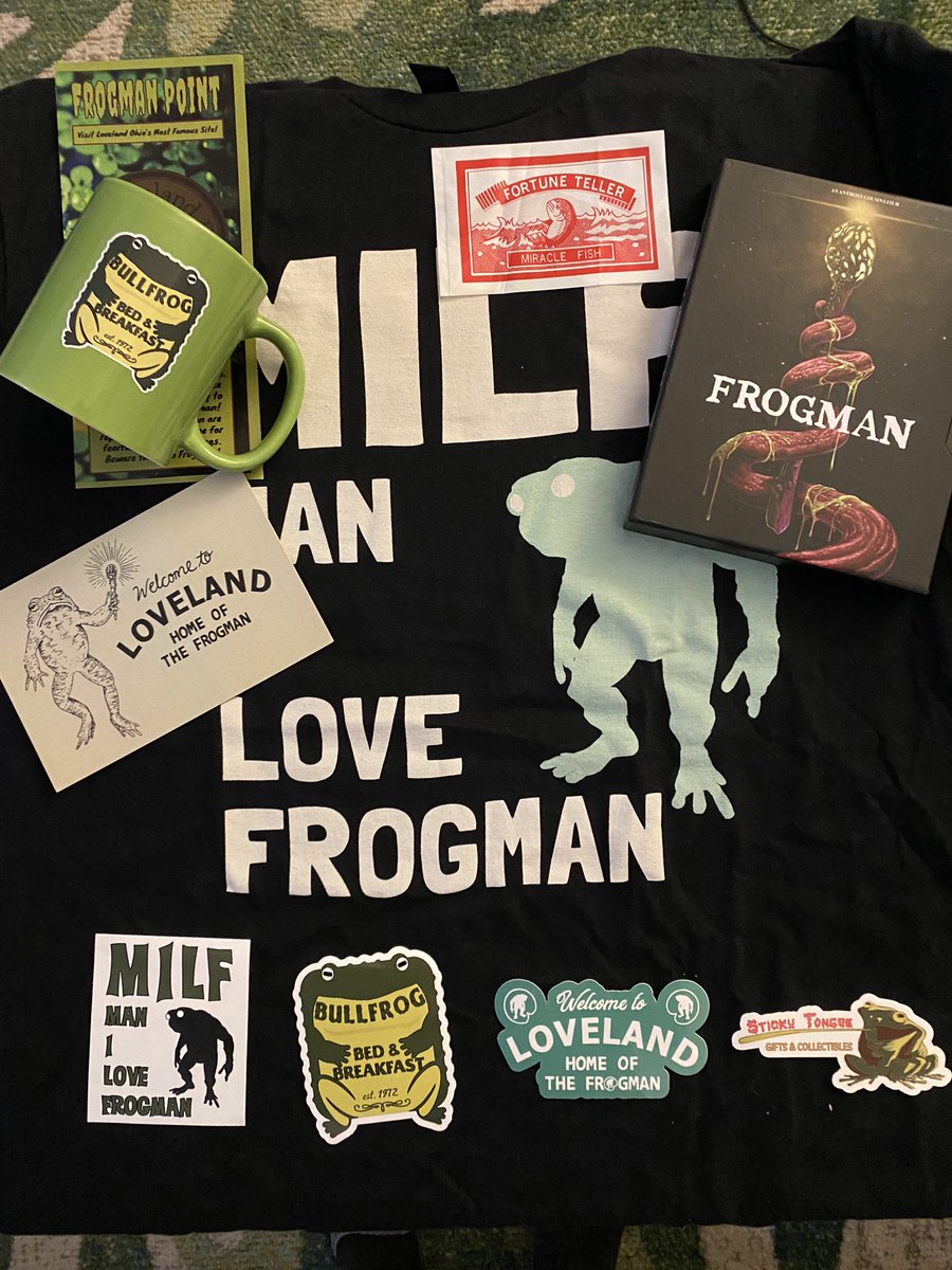 horror__guy's tweet image. Man I love Frogman 🐸 an absolutely gorgeous release from @terror_vision