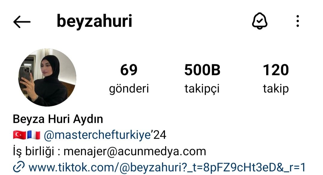 500 Bin olmuş Beyzoşumuz,daha nicelerine civcivim🤍 #beyzahuriaydın #mastercheftürkiye