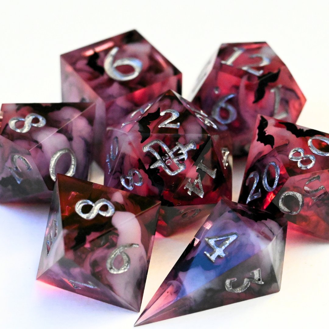 Daggers_nDice's tweet photo. Our dice update is live! 🦇🌙

Come see what spooky magic items we enchanted this month 👀

#dungeonsanddragons #dnd #dice https://t.co/iYTuq7gM1G