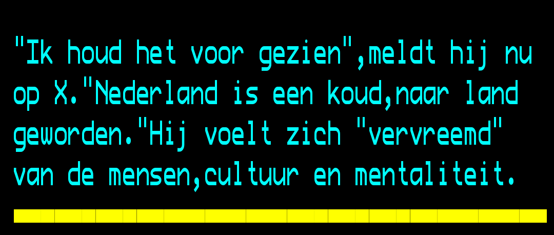 OK, doei! Doe Uruguay de groeten.

nos.nl/ttapp