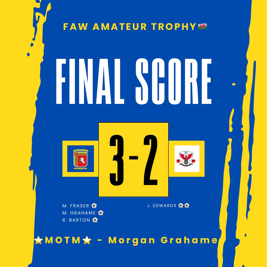 FC_Cwmaman (@fc_cwmaman) on Twitter photo What a performance from the boys today ππ»ππ»
Big 3-2 win at home to <a href="/LlanrhaeadrYMFC/">CPD Llanrhaeadr FC π΄σ §σ ’σ ·σ ¬σ ³σ Ώ</a> and into the π©
Safe journey home lads π€
βοΈMOTM - Morgan Grahame βοΈ
<a href="/morganfraser123/">Morgan Fraser</a> β½οΈ
Morgan Grahame β½οΈ
Reece Jeffrey Barton β½οΈ
Thanks for the support ππ»
#UpTheCwm π΅π‘ What a performance from the boys today ππ»ππ»
Big 3-2 win at home to <a href="/LlanrhaeadrYMFC/">CPD Llanrhaeadr FC π΄σ §σ ’σ ·σ ¬σ ³σ Ώ</a> and into the π©
Safe journey home lads π€
βοΈMOTM - Morgan Grahame βοΈ
<a href="/morganfraser123/">Morgan Fraser</a> β½οΈ
Morgan Grahame β½οΈ
Reece Jeffrey Barton β½οΈ
Thanks for the support ππ»
#UpTheCwm π΅π‘