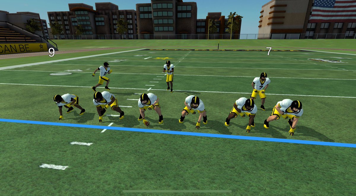 GoArmyEdge's tweet image. Recognize tough formations like tackle over  with extra reps! @USArmy Technology brings the practice field to life on your mobile device. 
#FreeTech 📱👀🏈🔥