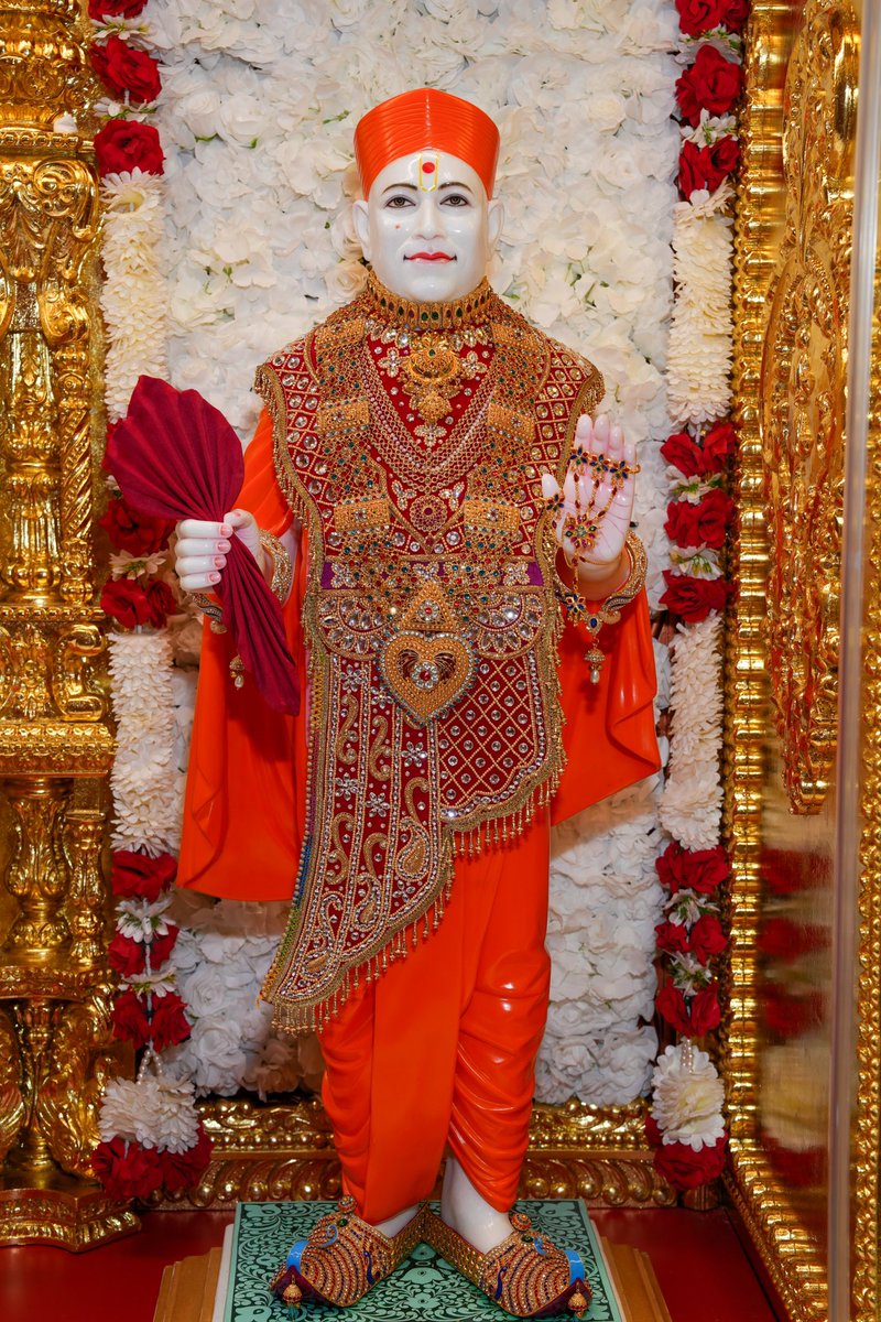SGadiFlorida's tweet photo. Shree Swaminarayan Temple Ocala, Florida 
#NewYear #Shangar #Darshan 

#Diwali2024 #Annakut #ShreeSwaminarayanTemple #Ocala #festivaloflights https://t.co/OYhayVuk1A