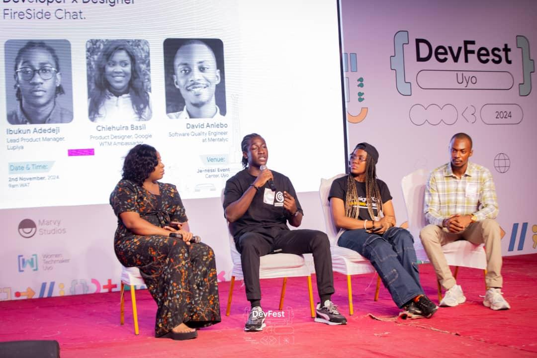 FIRESIDE CHAT HIGHLIGHTS ❗

#DevFest #DevFestUyo #DevFest2024 #DevFesUyo2024