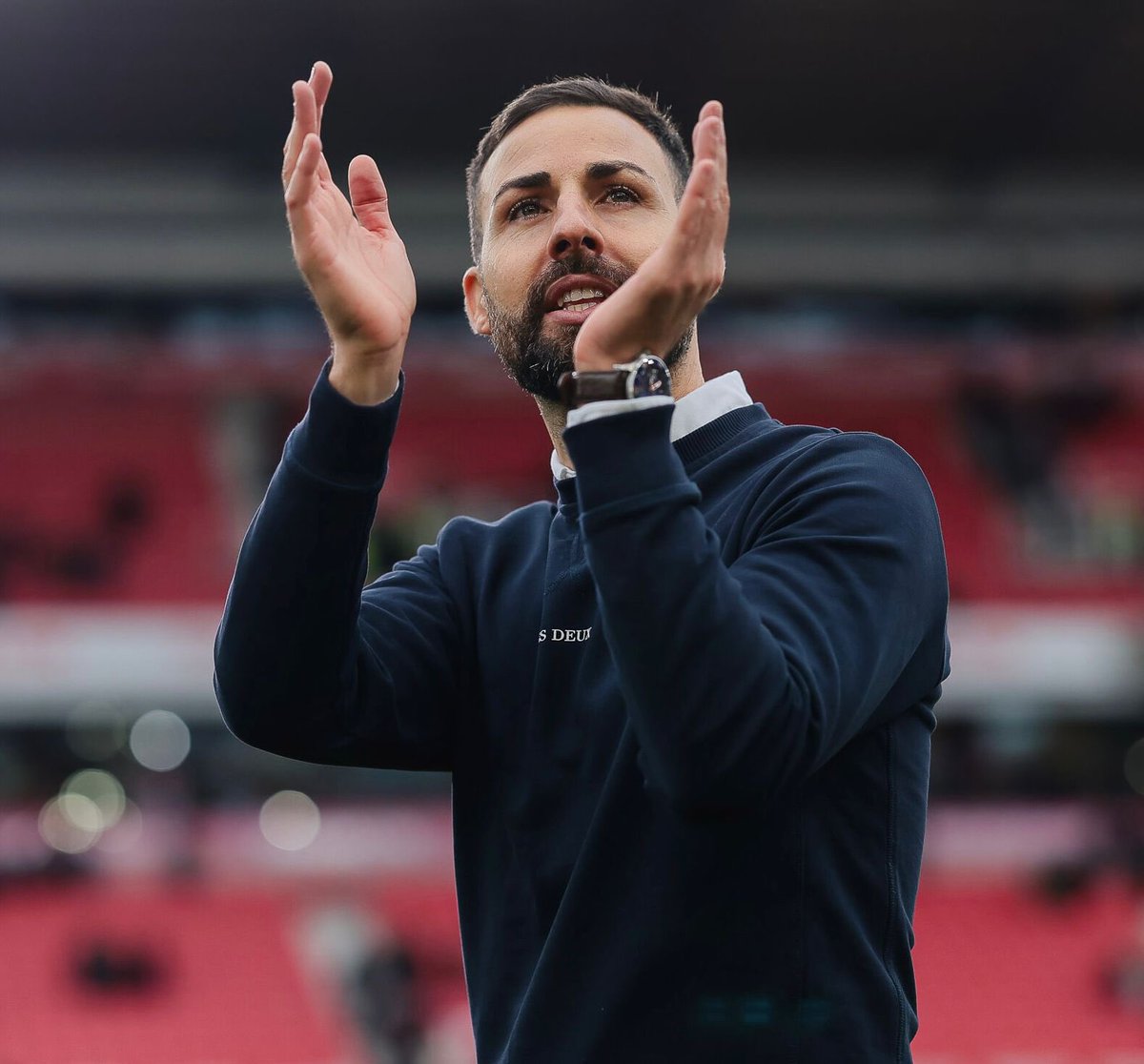 Without the atmosphere today, we would not have won. Thank you for staying behind us, every step along the way. 🔴⚪️