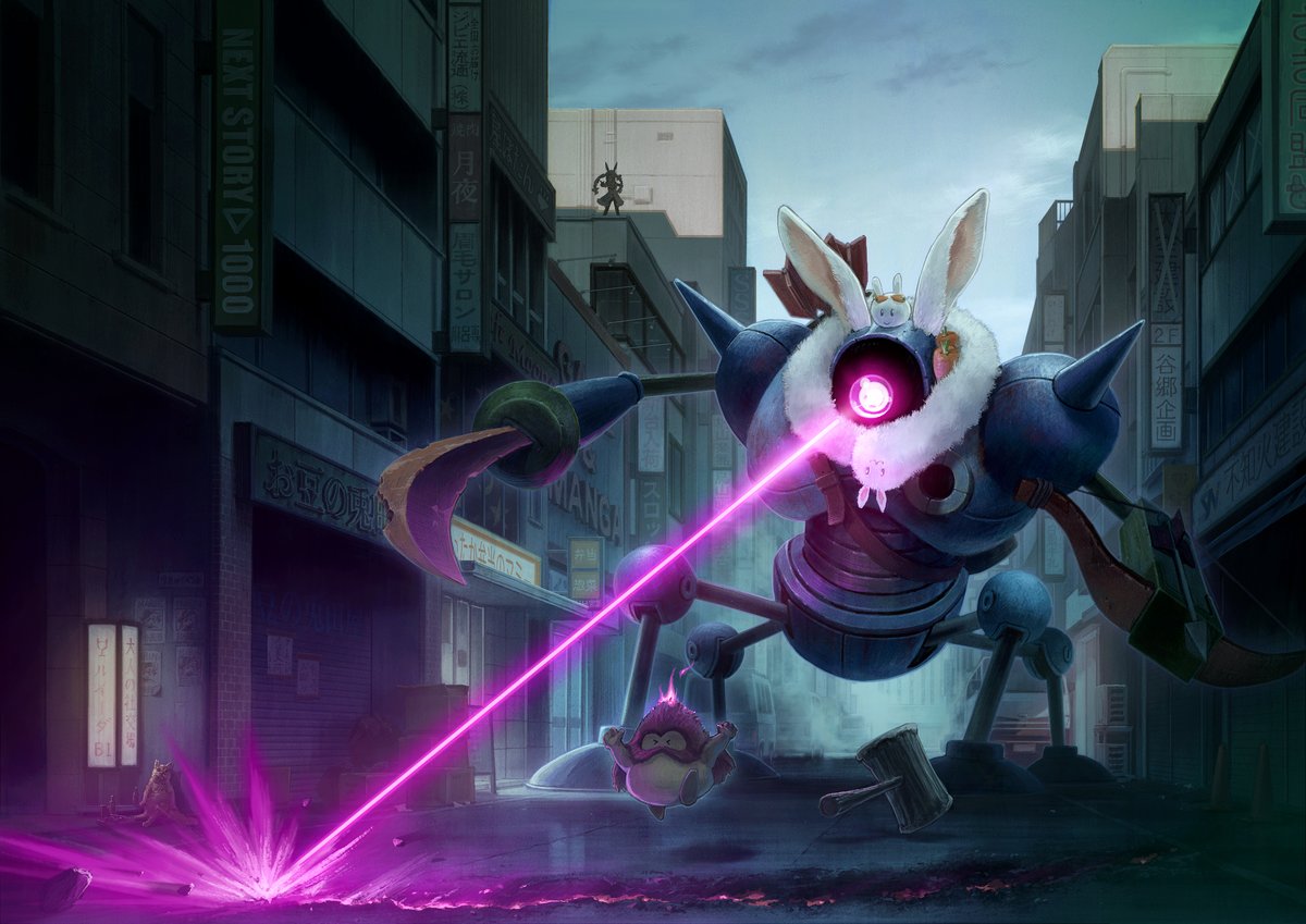 mk_background's tweet image. ぺこらさんがドラクエ5のモンスター一期一会縛り企画をやっていたので昔の絵出してきた✨
キラーマシンの1/256を引いてブラウンを追い出すことは出来るのか…
そもそもブラウンはそれまで生き残っていられるのか…
そもそもそもそもそこまで進められるのか…
はたして🫣
#ぺこらーと #ぺこらいぶ