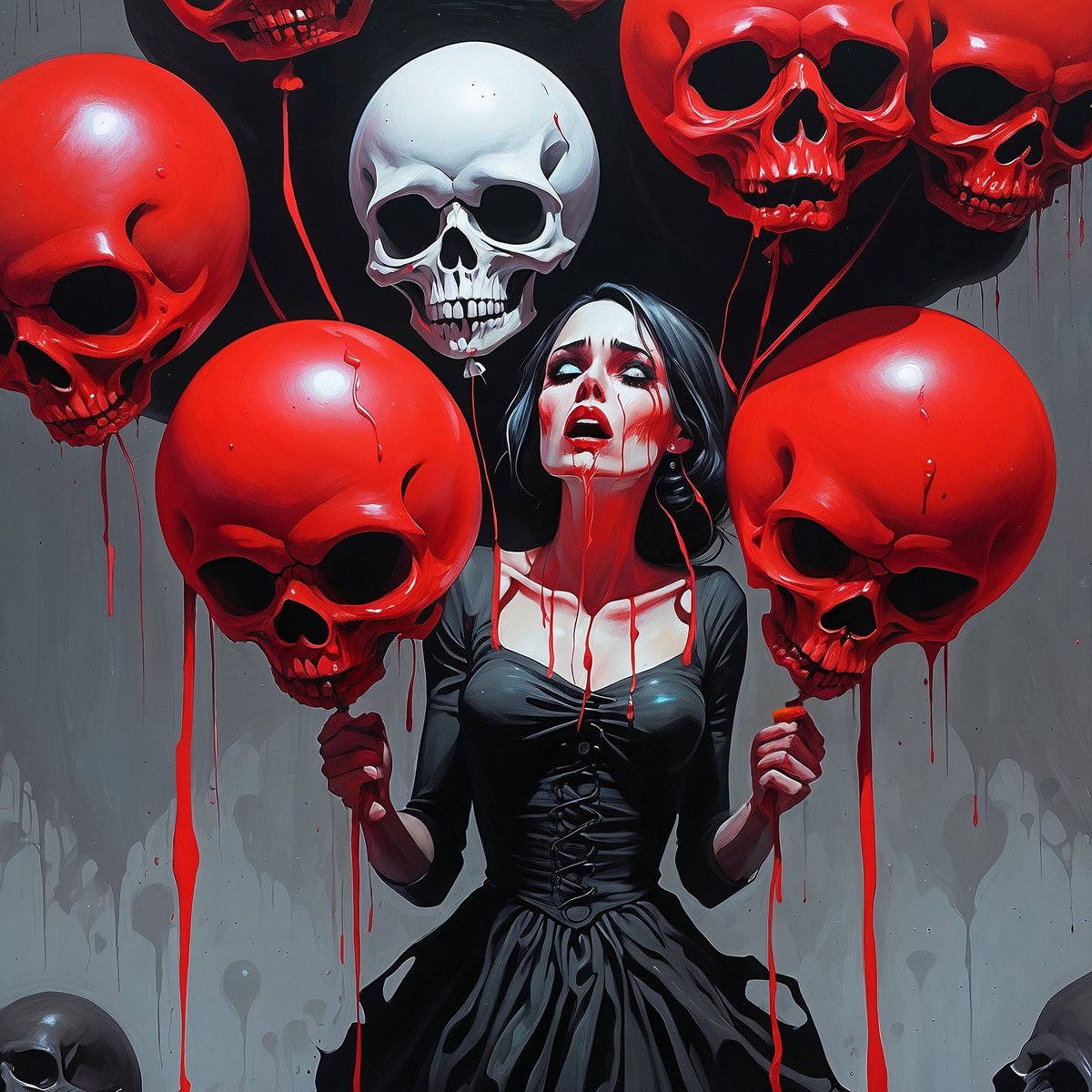 eliyahu_AI's tweet photo. Today's phobia: Globophobia - the fear of balloons. It could be the fear of them popping, or making noises with them, or just being in their presence.
#Eliyahu_AI #Globophobia #phobias #leonardoai #aiart https://t.co/CDV5DHXQAQ