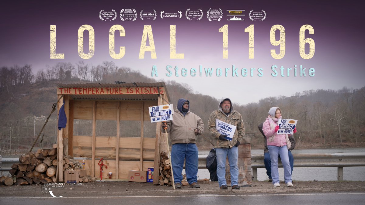 Blue collar workers might decide the vote in Pennsylvania, and PA will likely decide the President. What pushes their vote?

Our film "Local 1196: A Steelworkers Strike" follows a 106-day strike in Western PA. Hear their thoughts, in their own words.

bfnadocs.org/local-1196-a-s…