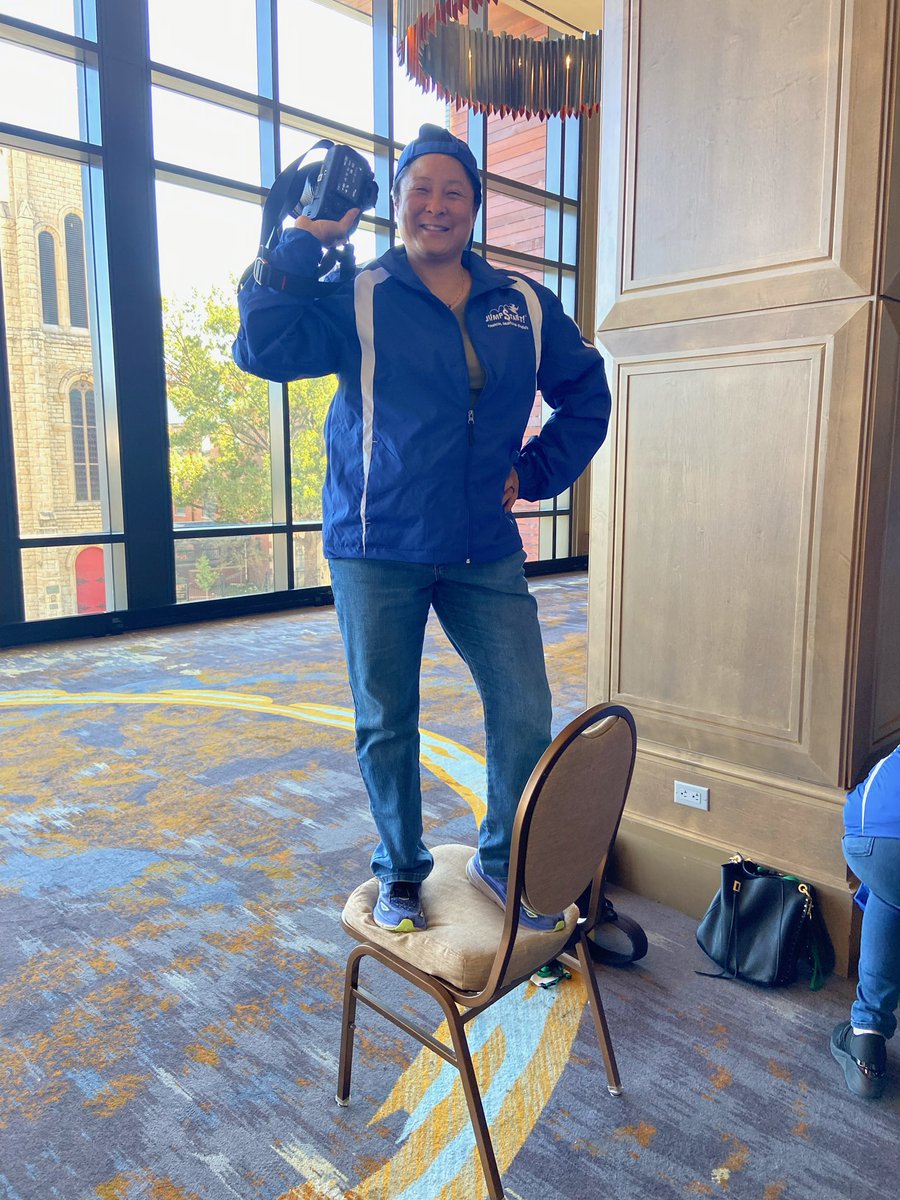 Smile for Lisa, #JumpstartNEC photographer extraordinaire!