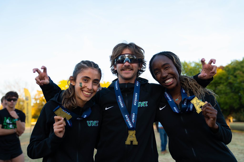 2024 AAC XC Conference Championship!
All-conference individual finish✅
5th place team finish✅
Only up from here🔥
#GMG🦅 <a href="/MeanGreenTFXC/">UNT Track & Field/Cross Country</a> <a href="/MeanGreenSports/">Mean Green Sports</a>