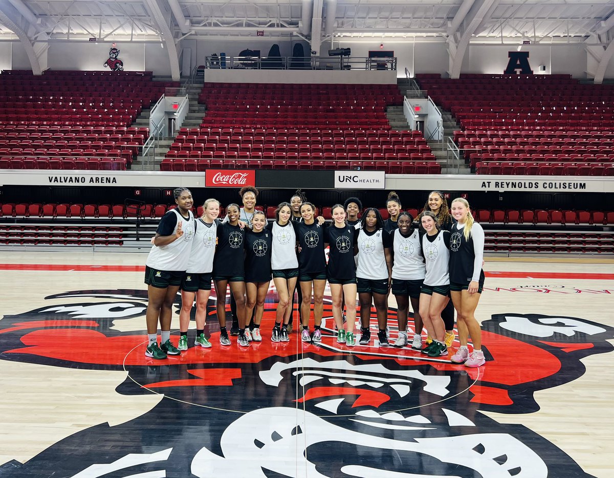 Massive thank you to NC State WBB for giving us the opportunity to practice in Reynolds Coliseum earlier this week! 

#GoBobcats | #BEmore