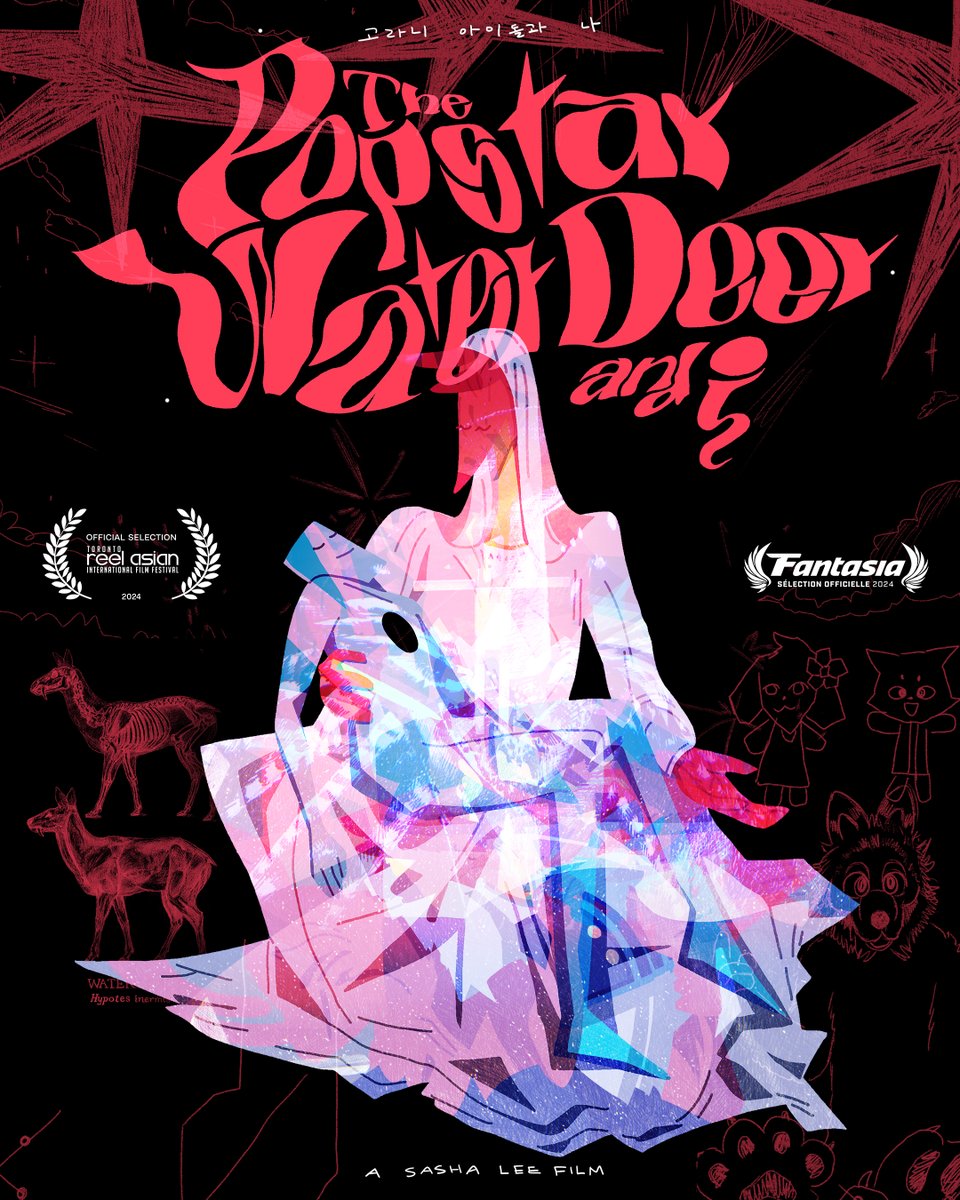 <The Popstar Water Deer and I> will be secreened in the 28th Toronto Reel Asian Film Festival which runs Nov 13-24, 2024!!! 🦌
Experience pan-Asian cinema with feature films, shorts, and events, both online and in-person!
Tickets are on sale: reelasian.com/festival for details