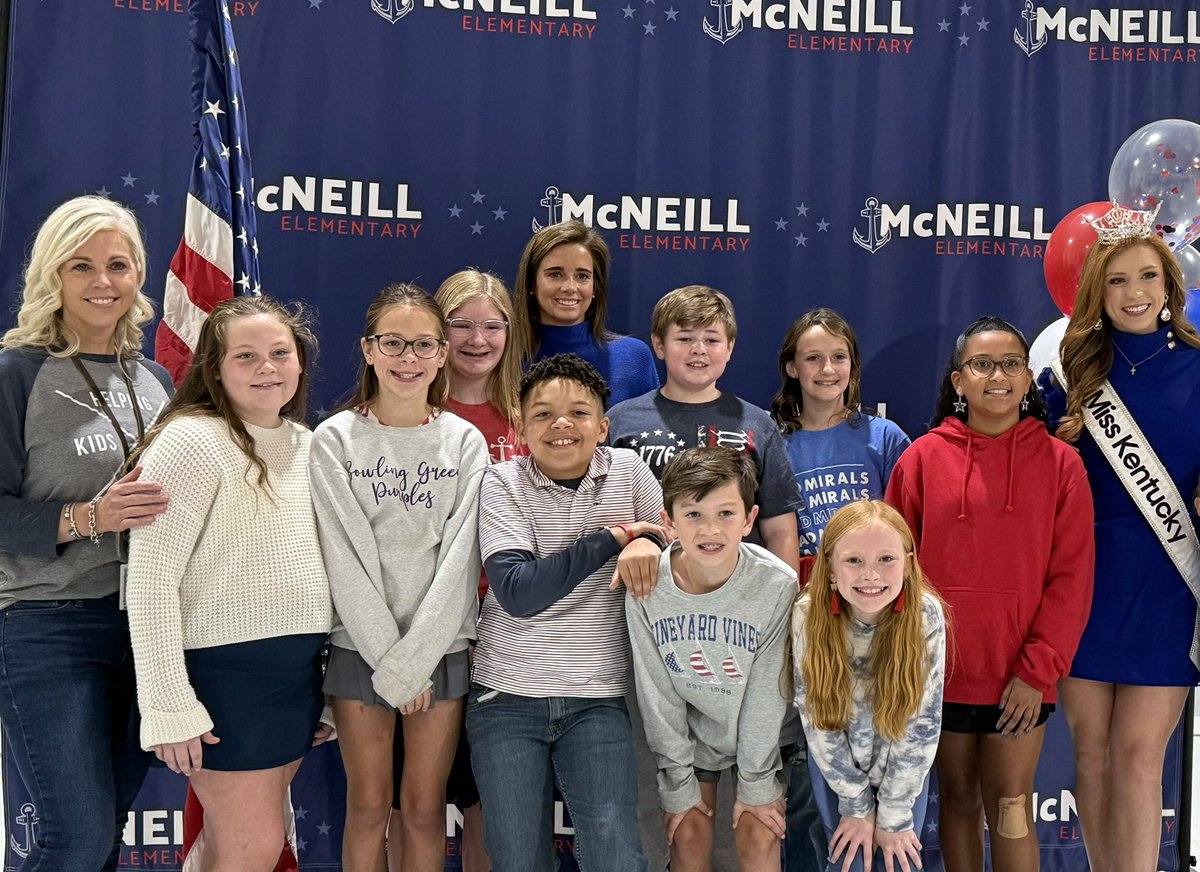 Thank you to Mrs. Wilder’s We the People Club, PTO, and Miss Kentucky, Chapel Tinius, for helping us honor our veterans at today’s pancake breakfast. We’re grateful for the sacrifices our veterans have made to protect our freedom, and it was a privilege to show our appreciation.