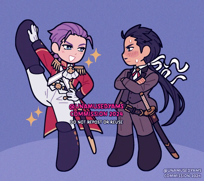 First time drawing #genklimt :3 Comm for @/drbtinglecannon on Tumblr!