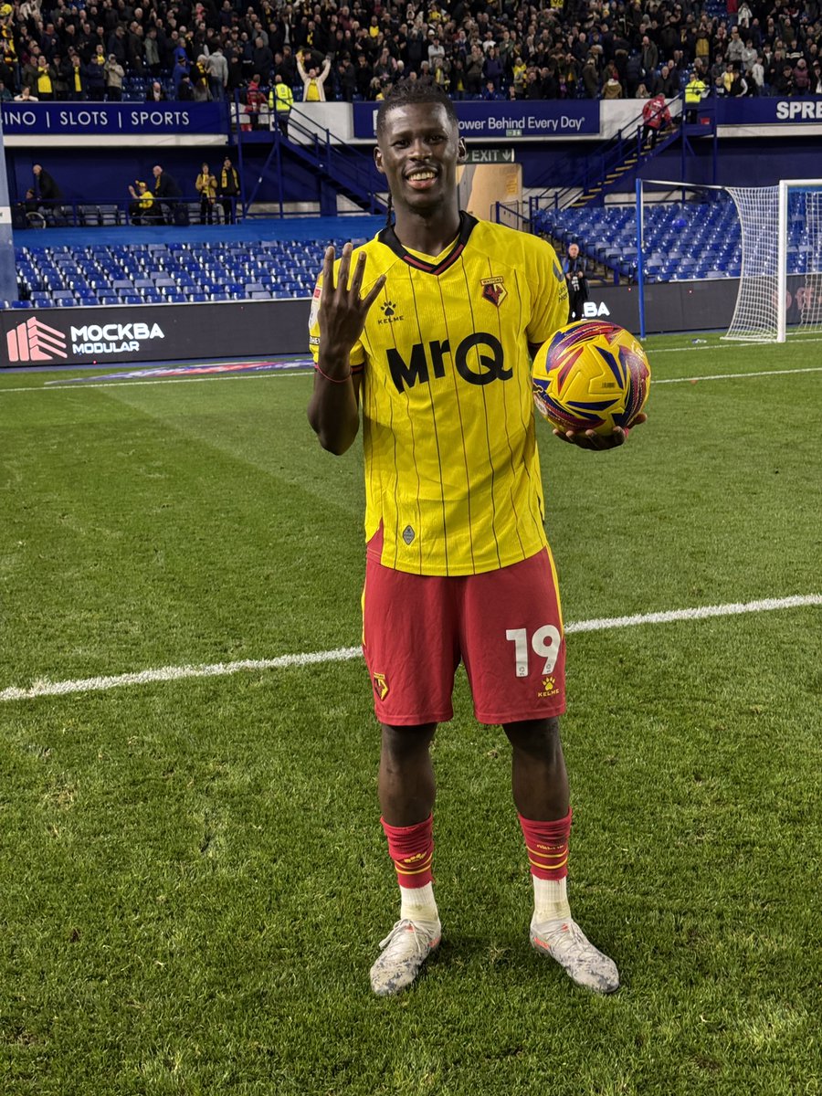 WatfordFC's tweet photo. V4koun Bayo. https://t.co/NpO7yM6otF